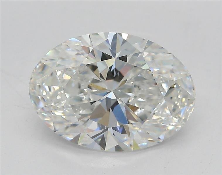 2.06ct E VS1 Rare Carat Ideal Cut Oval Lab Grown Diamond