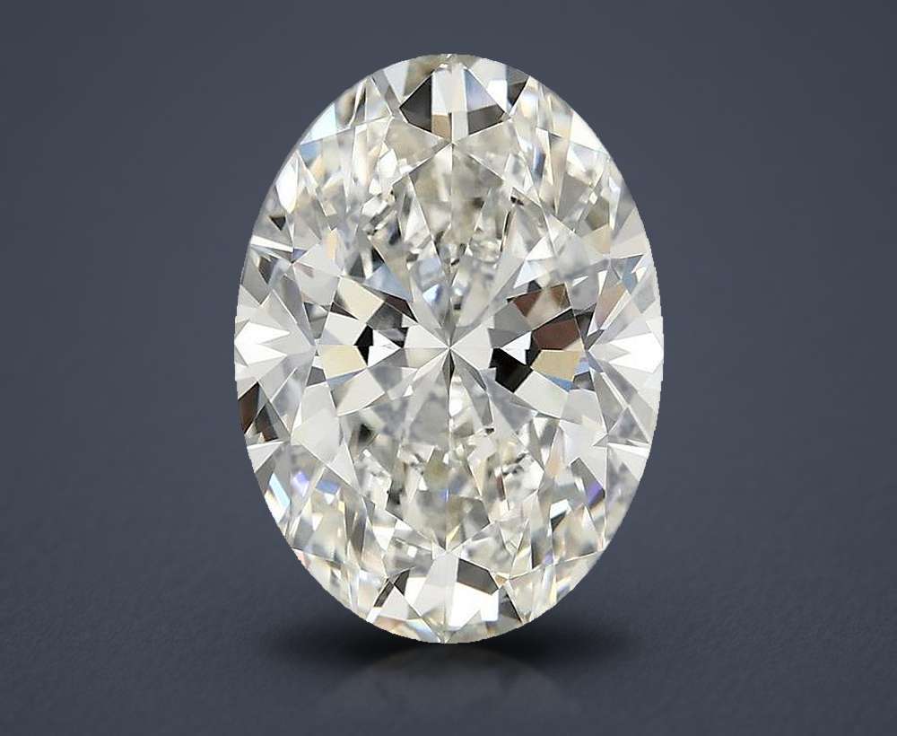 4.10 Carat Oval Lab Diamond