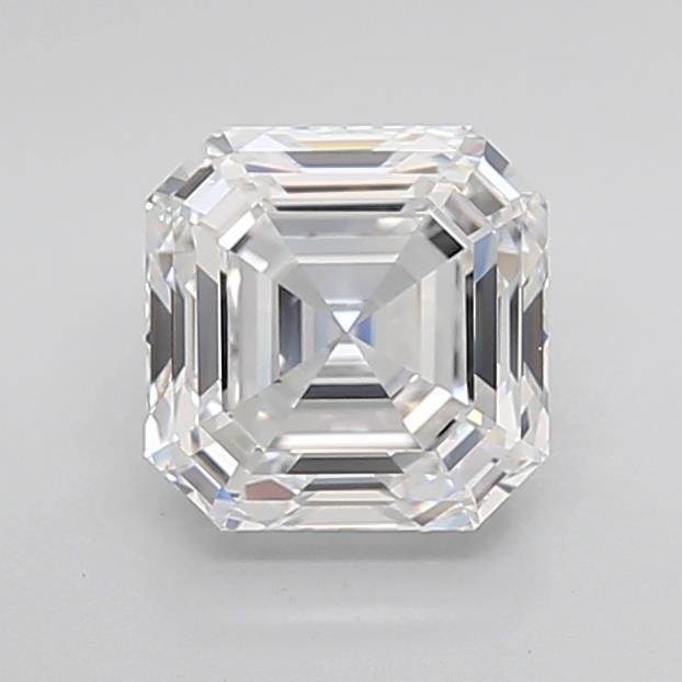 3.24ct D VVS1 Rare Carat Ideal Cut Asscher Lab Grown Diamond