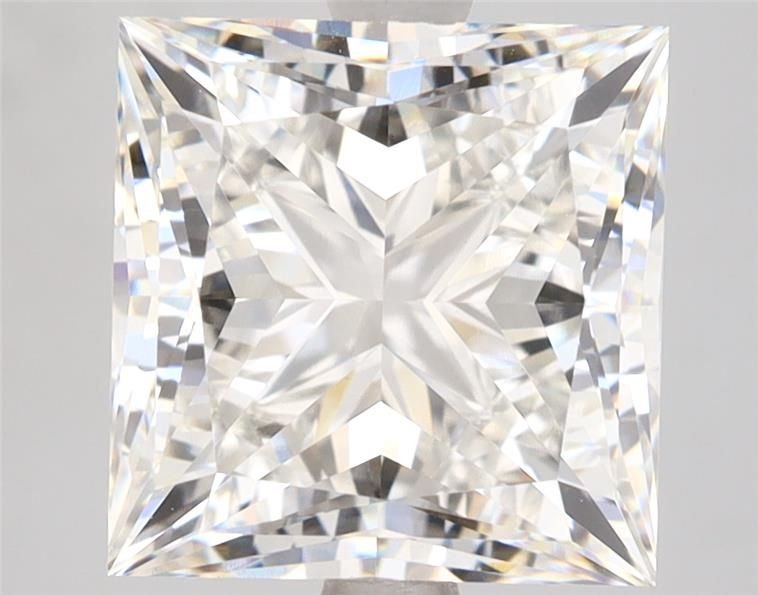 5.17ct G VS1 Rare Carat Ideal Cut Princess Lab Grown Diamond