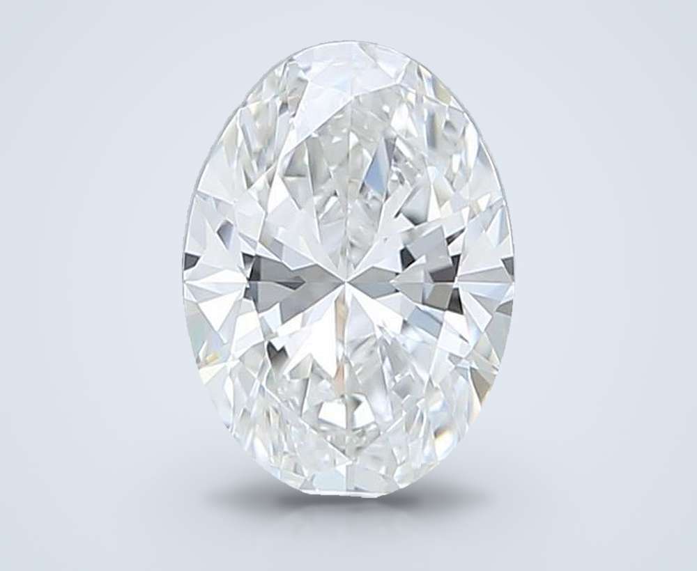 1.00 Carat Oval Lab Diamond
