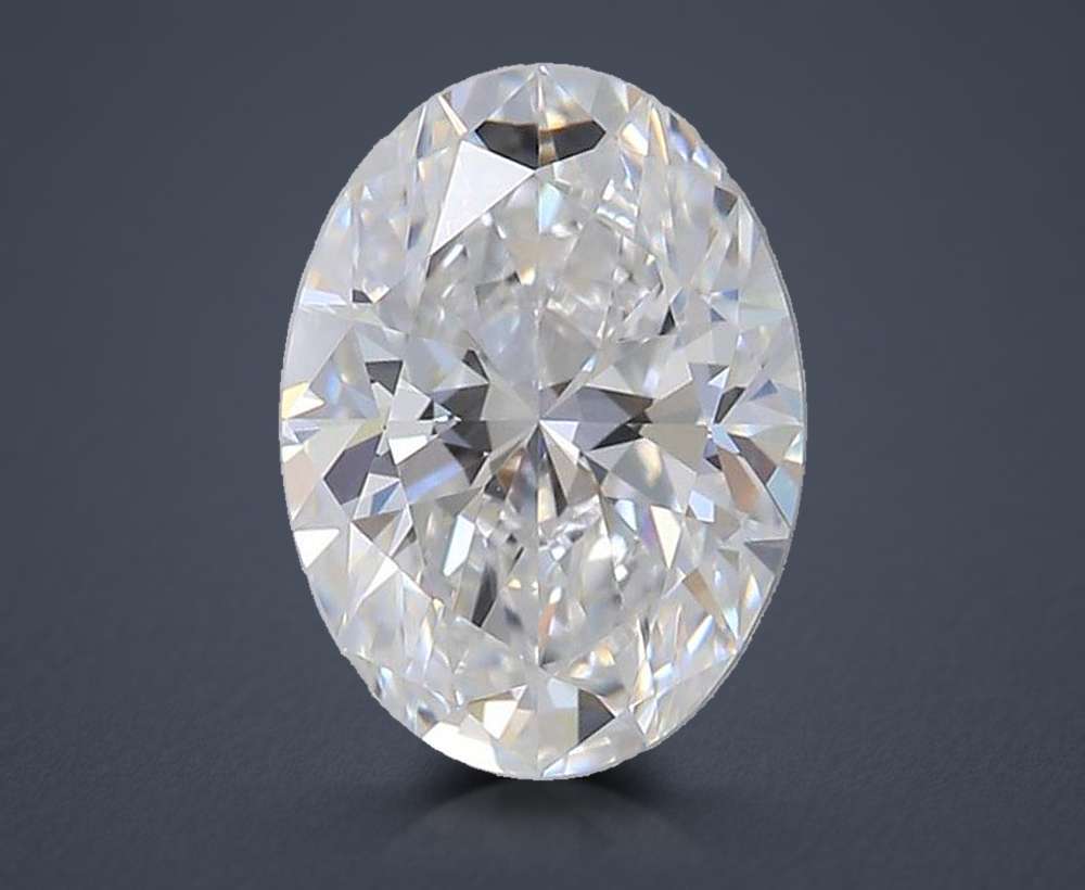 1.00 Carat Oval Lab Diamond