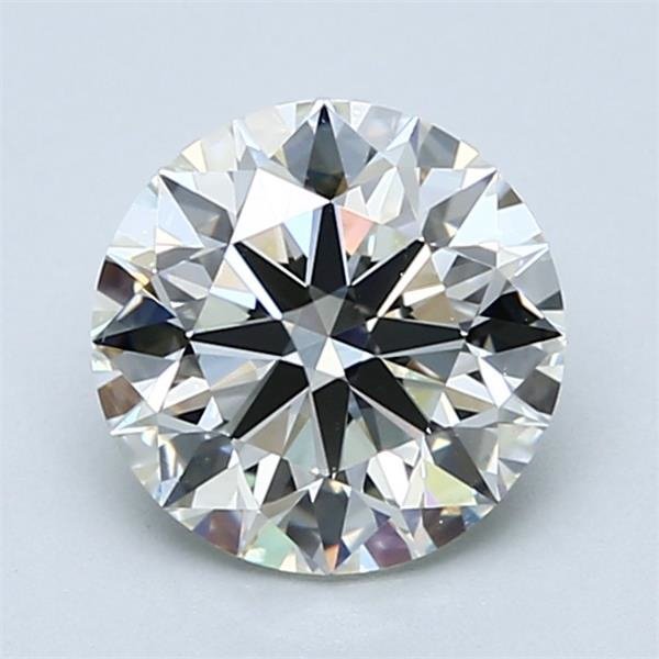 1.76ct K VS1 Rare Carat Ideal Cut Round Diamond