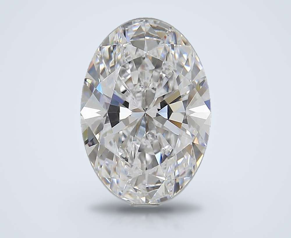 3.41 Carat Oval Lab Diamond