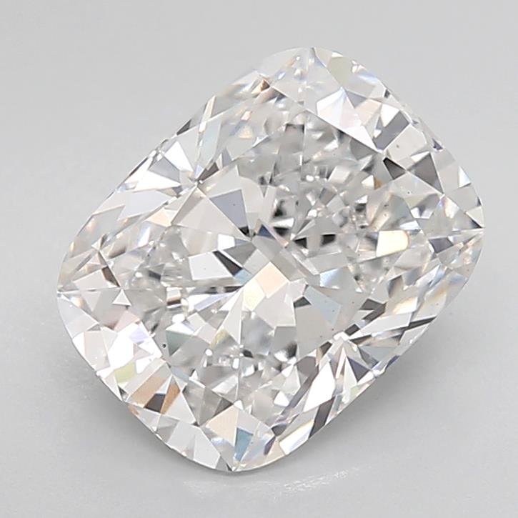 3.80ct E VS2 Rare Carat Ideal Cut Cushion Lab Grown Diamond