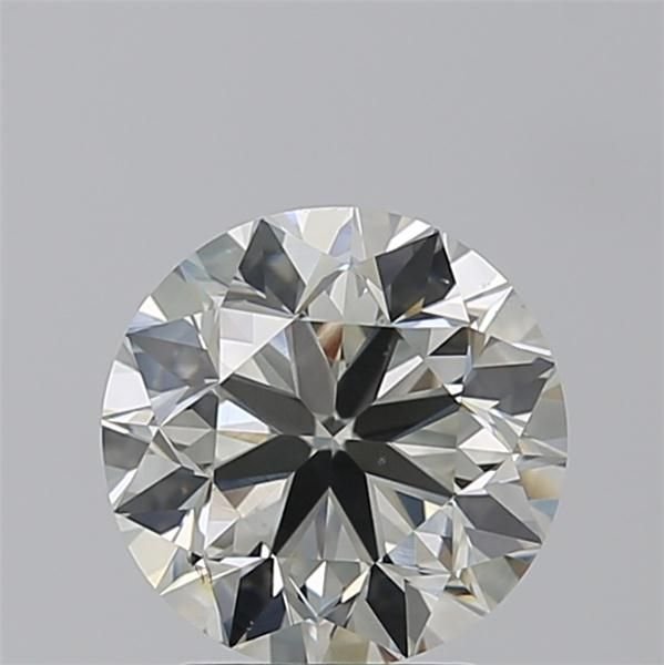 2.57ct K SI1 Very Good Cut Round Diamond