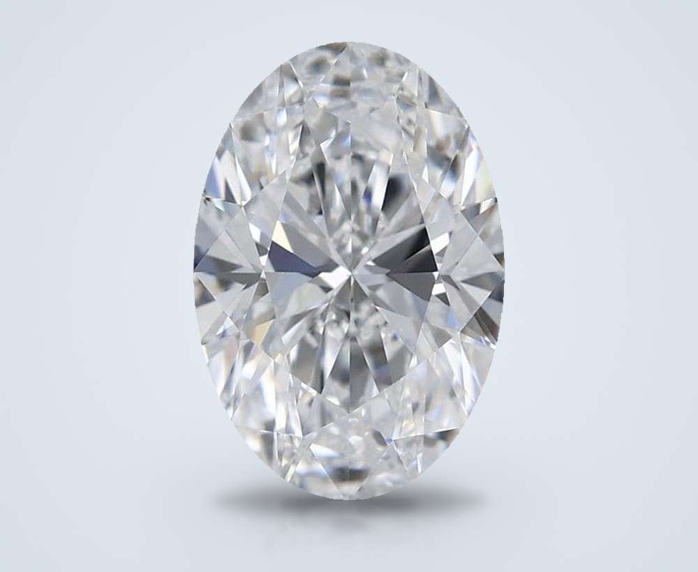 1.00 Carat Oval Lab Diamond