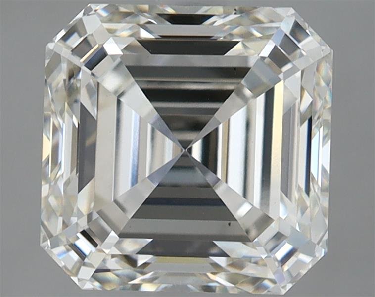 3.52ct H VS1 Rare Carat Ideal Cut Asscher Lab Grown Diamond