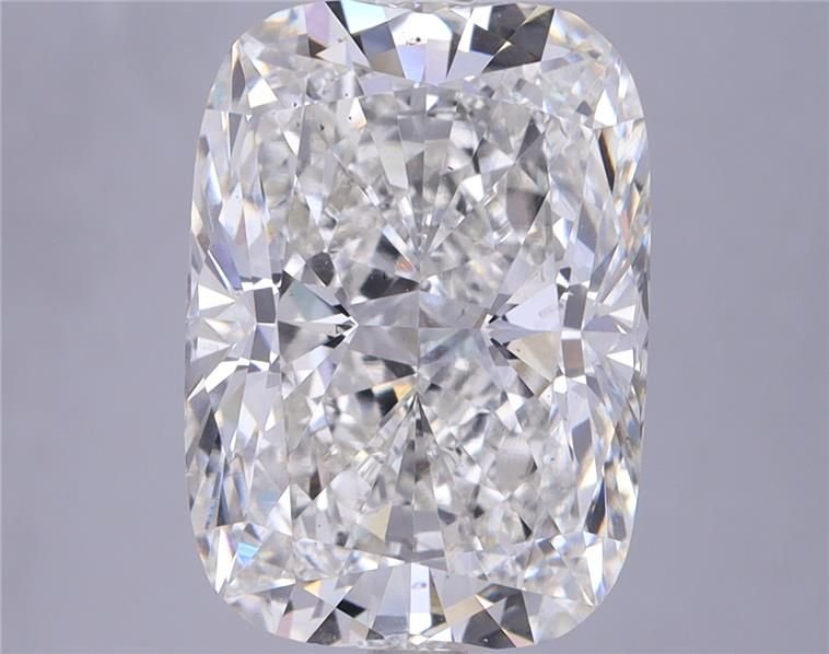 6.17 Carat Cushion Lab Diamond