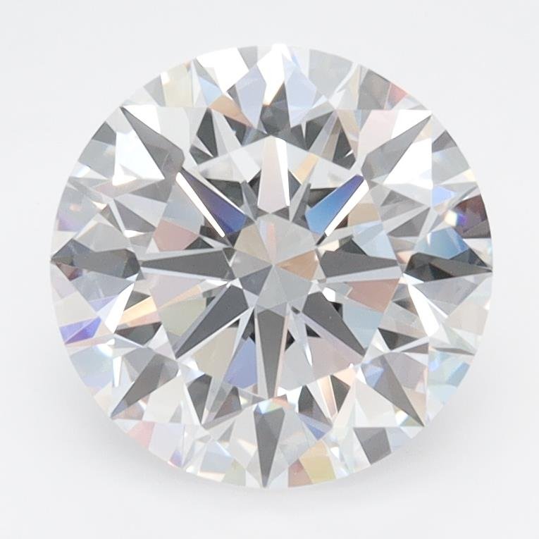 2.49ct D VVS2 Rare Carat Ideal Cut Round Lab Grown Diamond