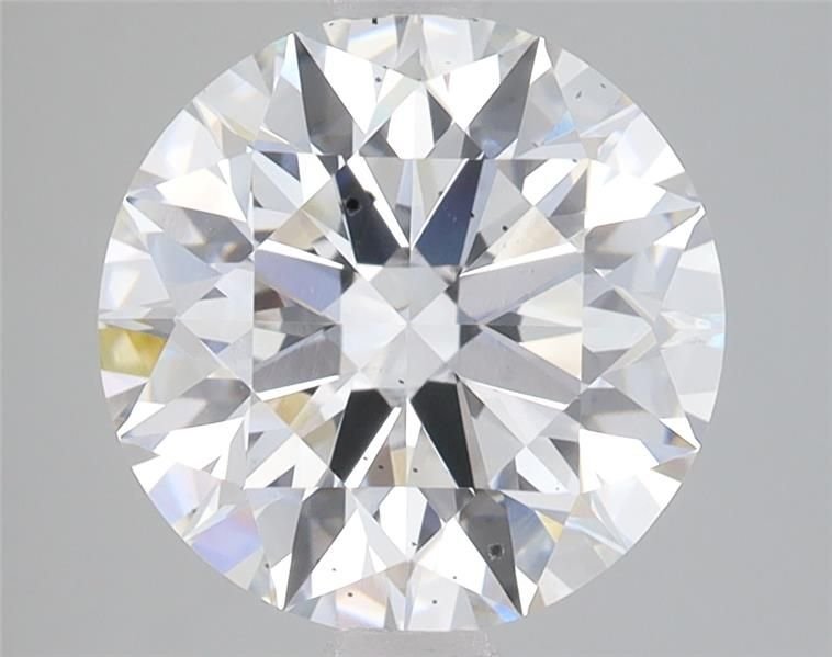 3.45ct E SI1 Rare Carat Ideal Cut Round Lab Grown Diamond