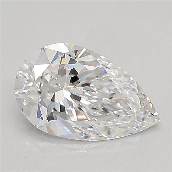 1.03ct D VVS2 Rare Carat Ideal Cut Pear Lab Grown Diamond