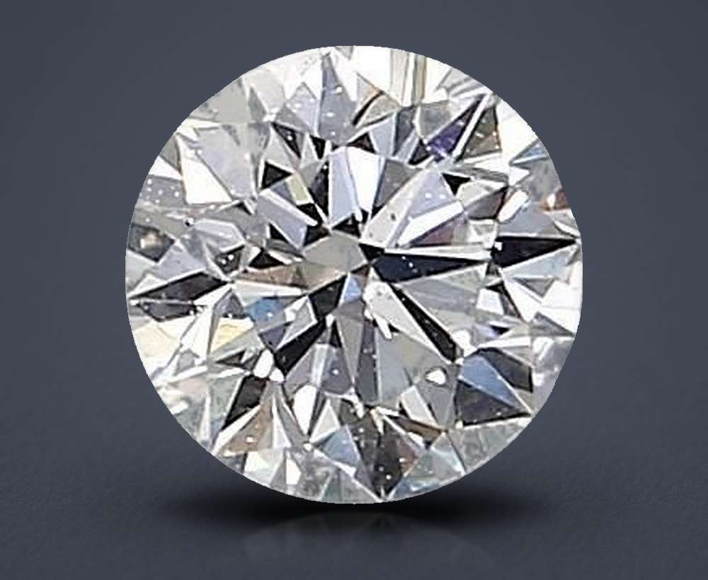 0.42 Carat Round Natural Diamond