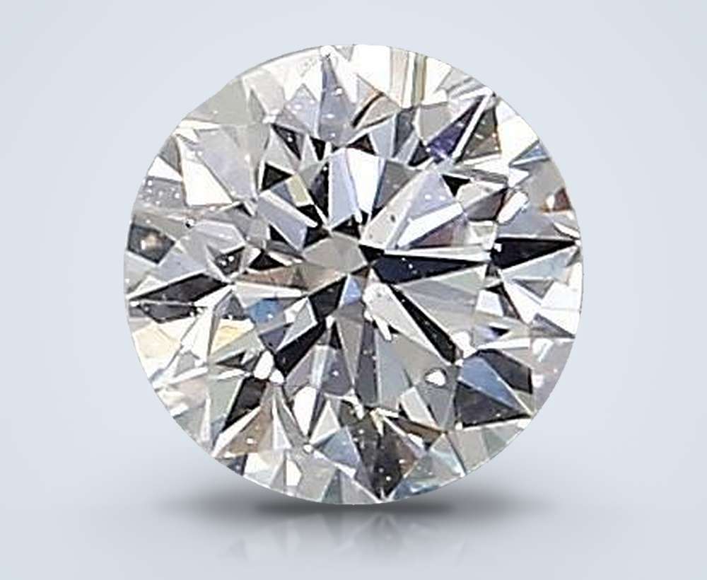 0.42 Carat Round Natural Diamond