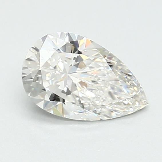 0.58ct F VVS2 Rare Carat Ideal Cut Pear Lab Grown Diamond