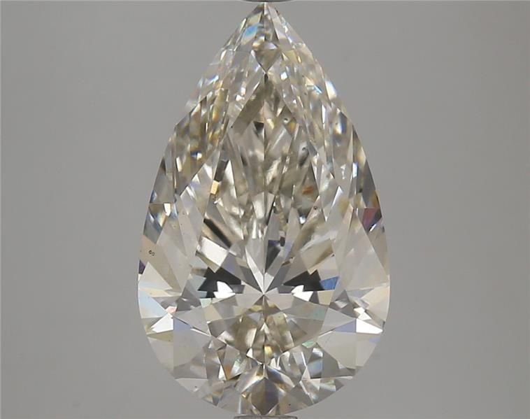 4.62ct I VS2 Rare Carat Ideal Cut Pear Lab Grown Diamond