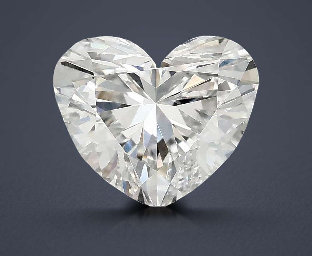 1.45 Carat Heart Lab Diamond