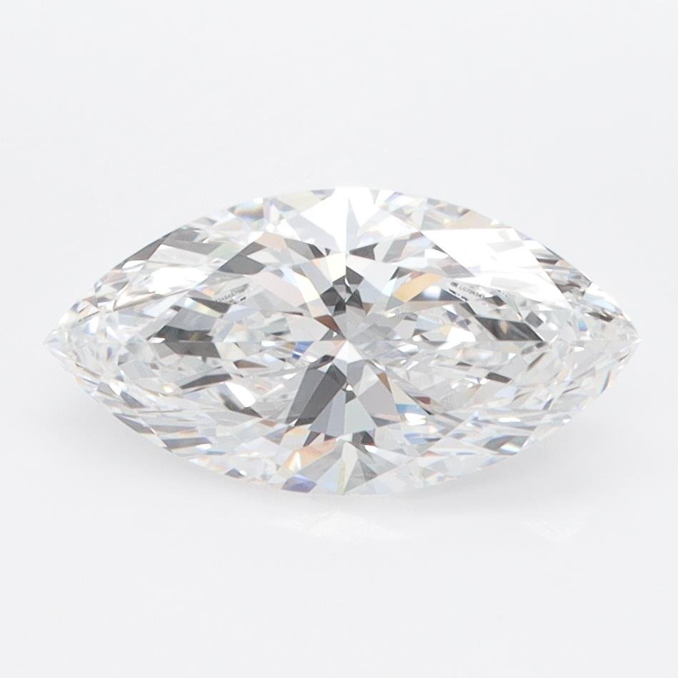 1.51ct D VVS1 Rare Carat Ideal Cut Marquise Lab Grown Diamond
