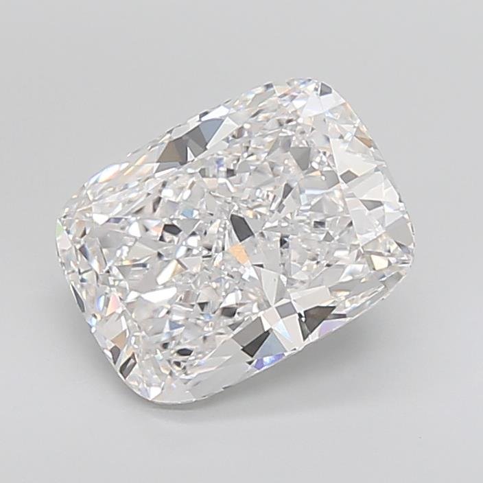 5.10ct E VVS2 Rare Carat Ideal Cut Cushion Lab Grown Diamond