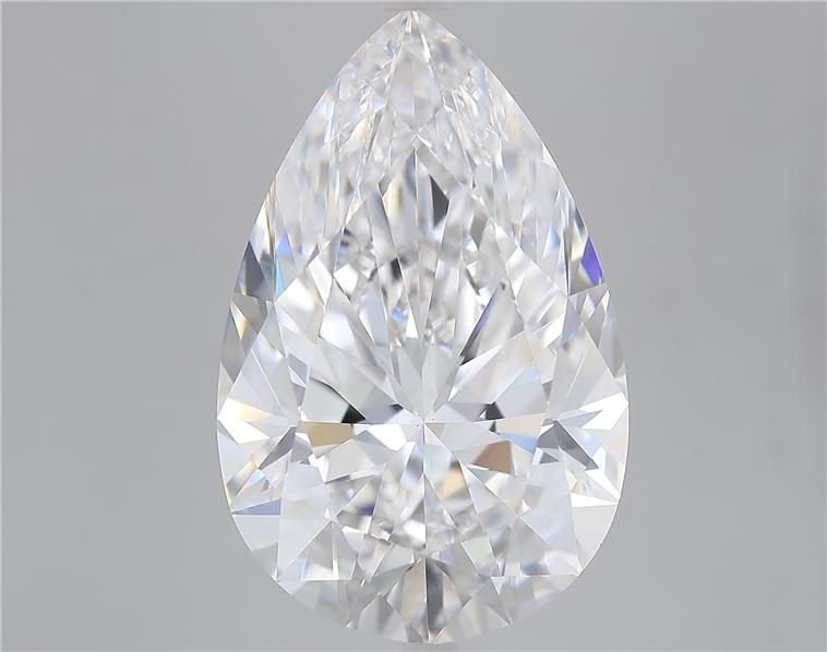 11.87ct E VS1 Rare Carat Ideal Cut Pear Lab Grown Diamond