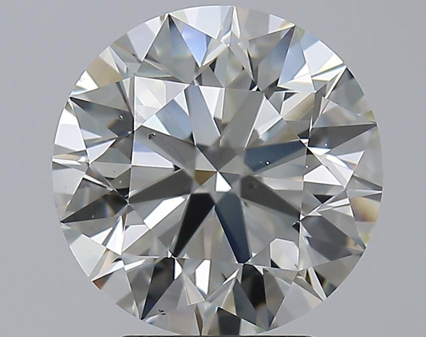 3.71ct K SI1 Excellent Cut Round Diamond