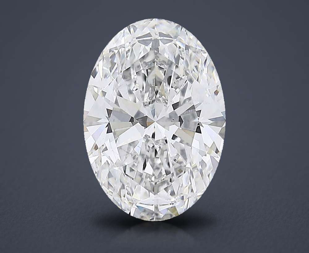 14.68 Carat Oval Lab Diamond