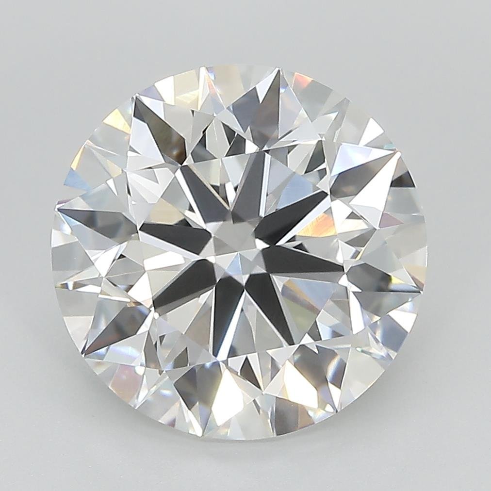 5.07ct E VVS2 Rare Carat Ideal Cut Round Lab Grown Diamond