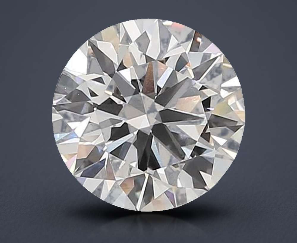4.07 Carat Round Lab Diamond