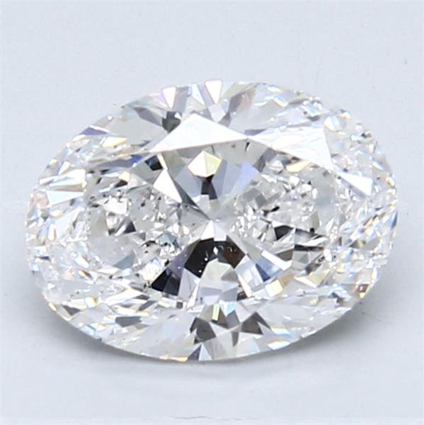 1.51ct D SI1 Very Good Cut Oval Diamond