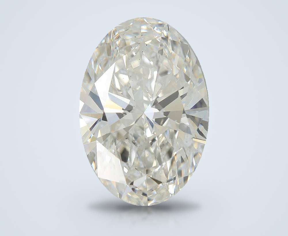 7.27 Carat Oval Lab Diamond