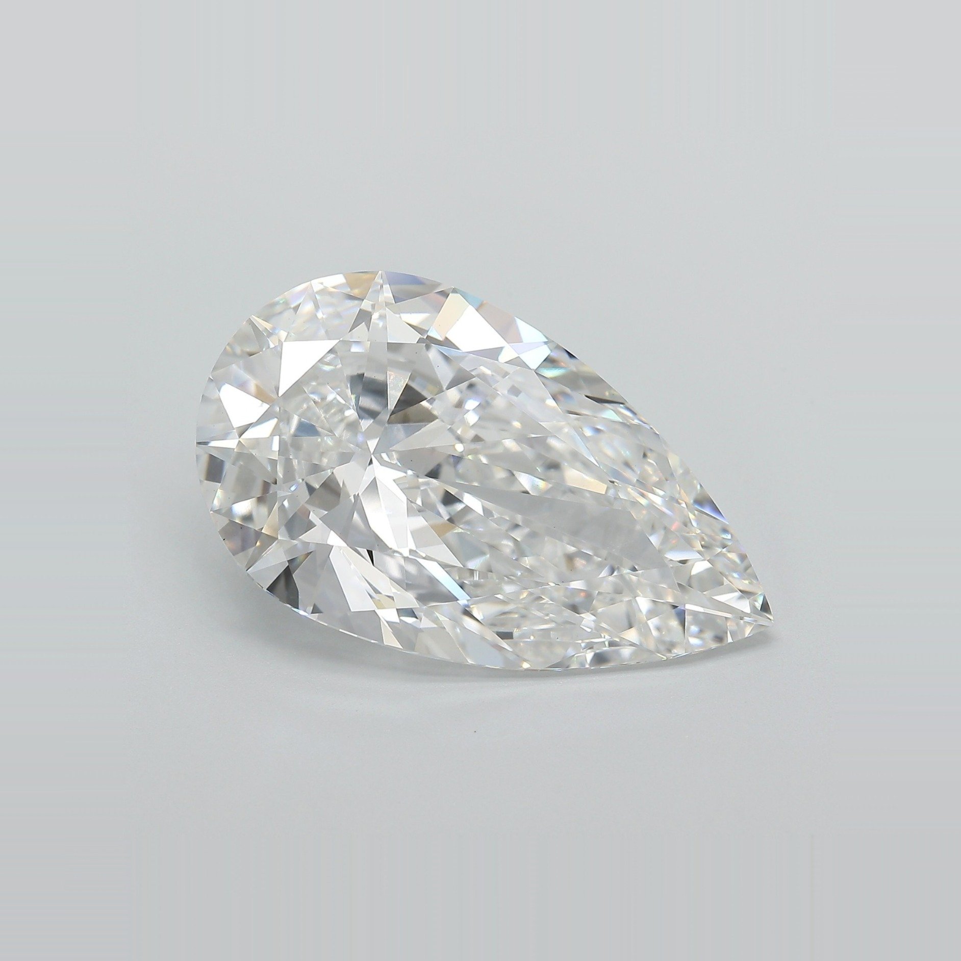 13.34ct E VS1 Excellent Cut Pear Lab Grown Diamond