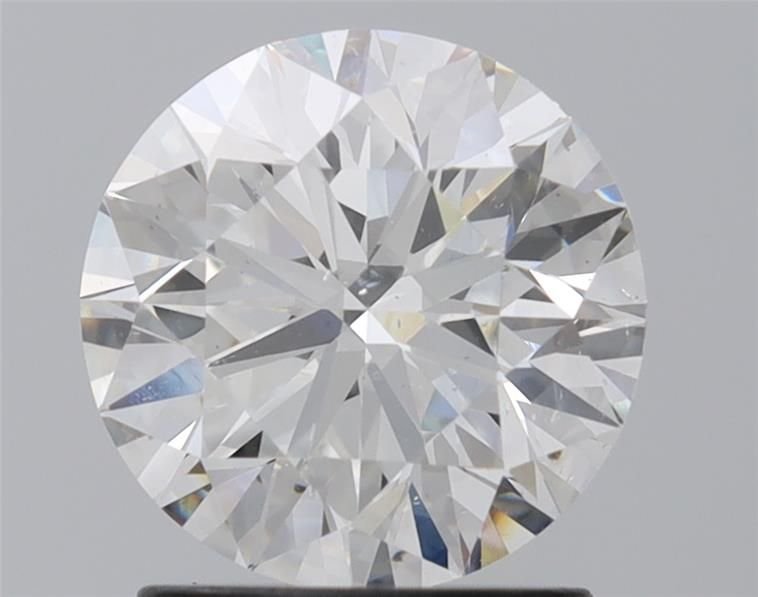 1.58ct H SI2 Rare Carat Ideal Cut Round Diamond