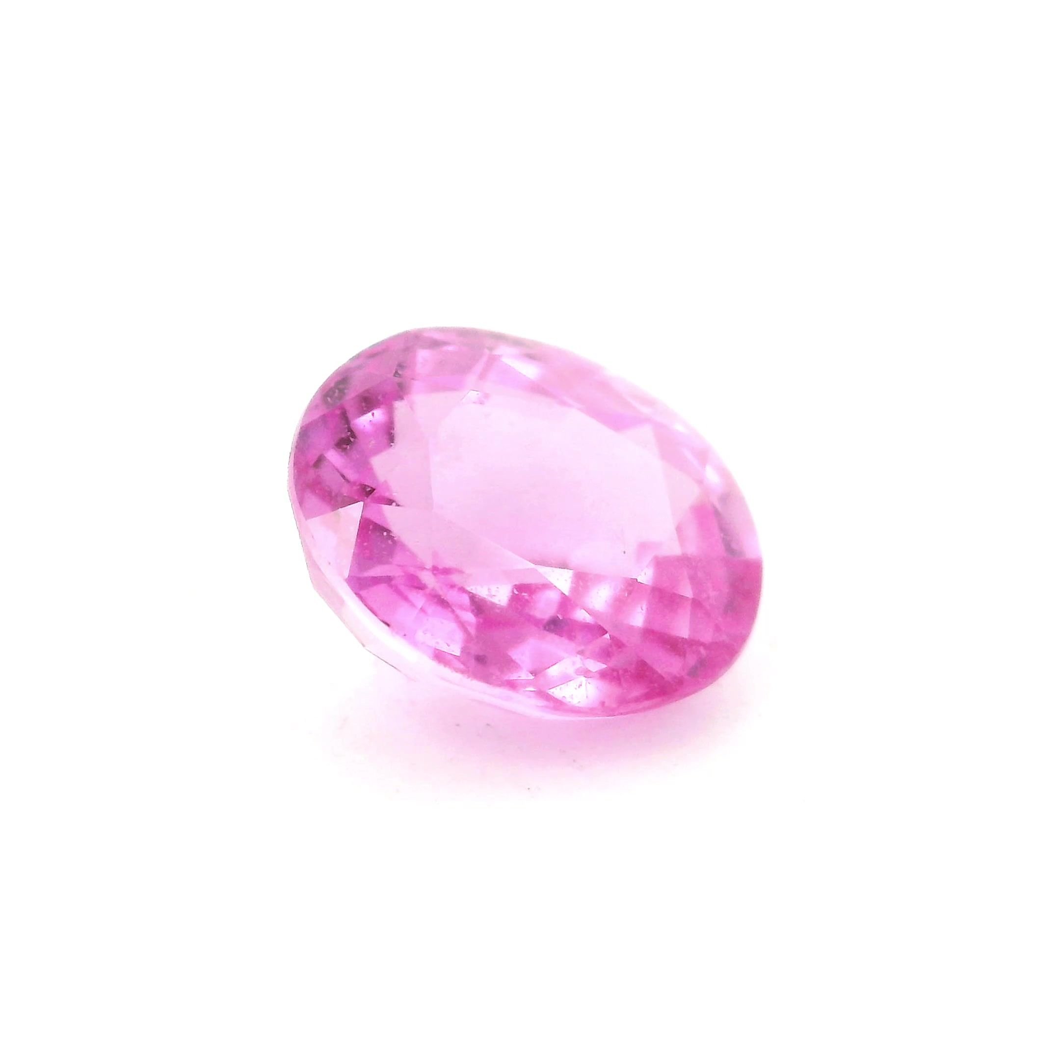 2.17 Carat Pink Oval Sapphire