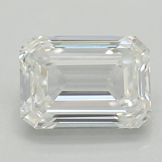 0.51ct D VVS2 Excellent Cut Emerald Lab Grown Diamond