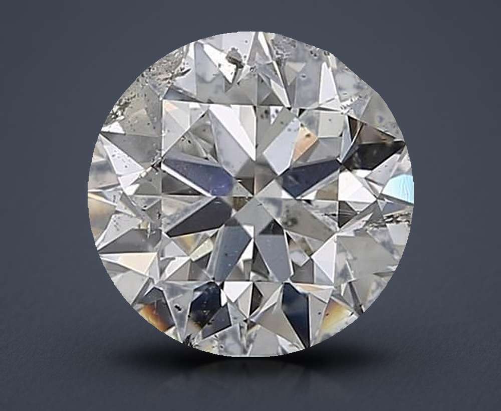 3.00 Carat Round Natural Diamond