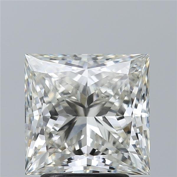 3.10ct H VS1 Rare Carat Ideal Cut Princess Lab Grown Diamond