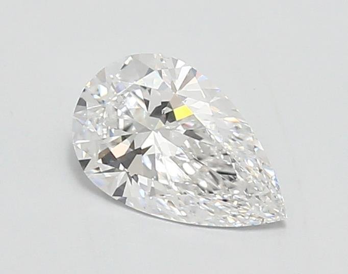 1.09ct D VVS2 Rare Carat Ideal Cut Pear Lab Grown Diamond