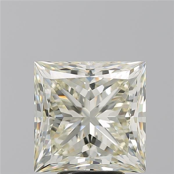 5.01ct K VVS2 Rare Carat Ideal Cut Princess Diamond