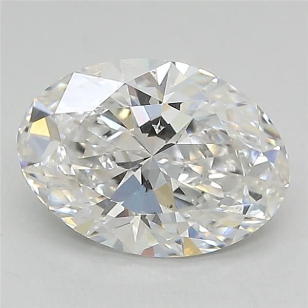 2.01ct E VS2 Rare Carat Ideal Cut Oval Lab Grown Diamond