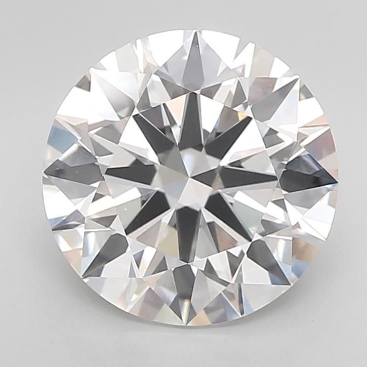 5.00ct F VS2 Rare Carat Ideal Cut Round Lab Grown Diamond