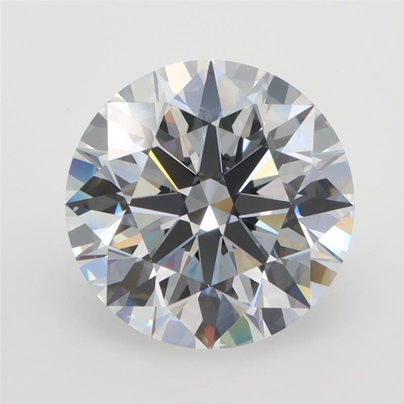 3.04ct E VVS2 Rare Carat Ideal Cut Round Lab Grown Diamond