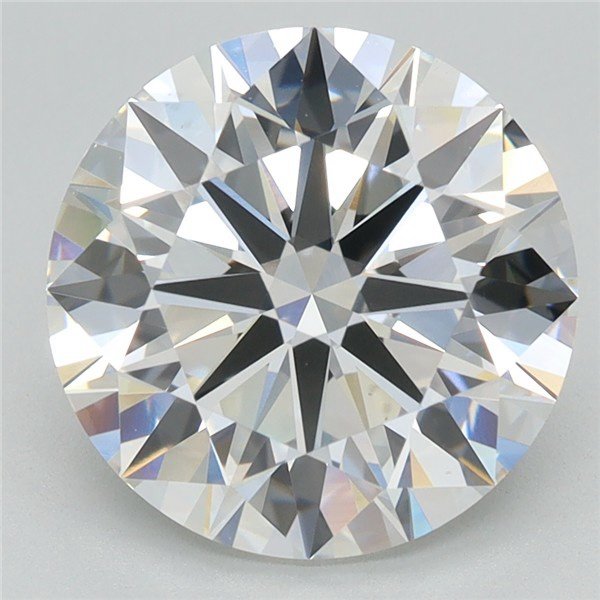 3.40ct F VS1 Rare Carat Ideal Cut Round Lab Grown Diamond