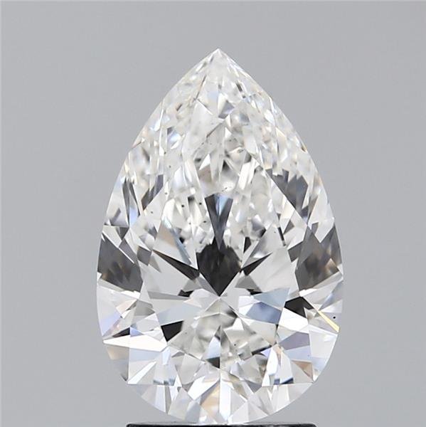 2.61ct G VS1 Rare Carat Ideal Cut Pear Lab Grown Diamond