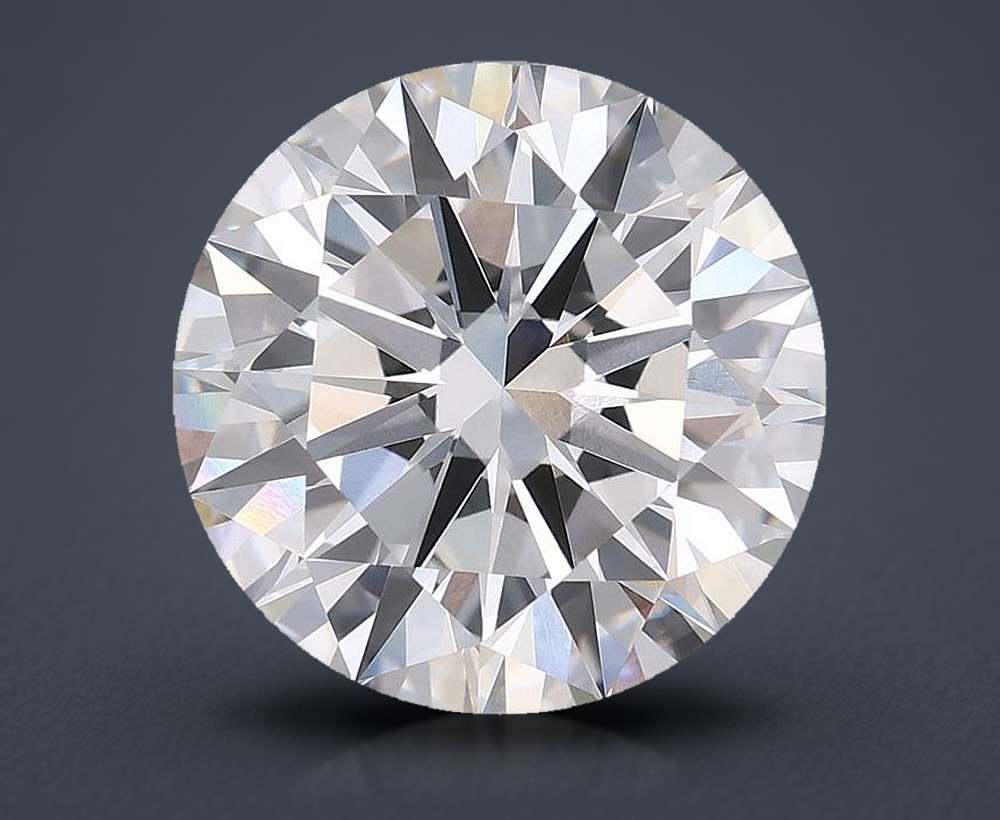 3.08 Carat Round Lab Diamond