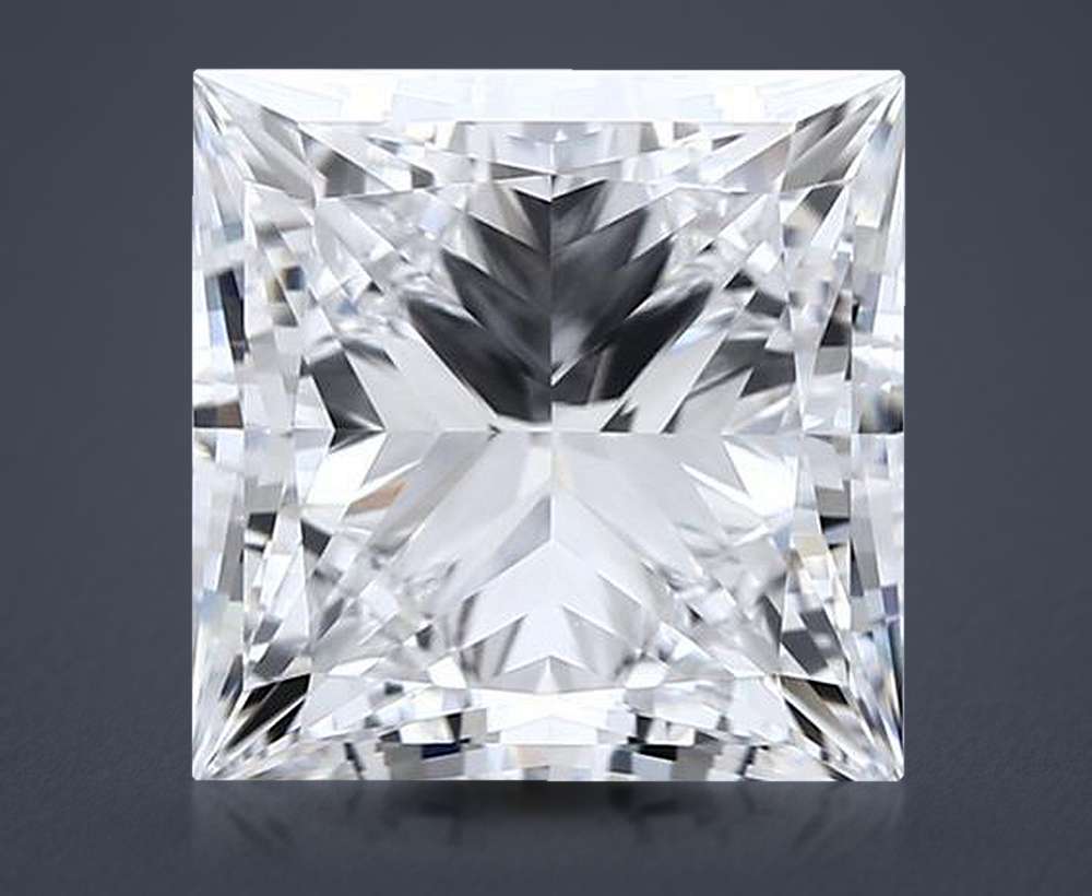 4.59 Carat Princess Lab Diamond