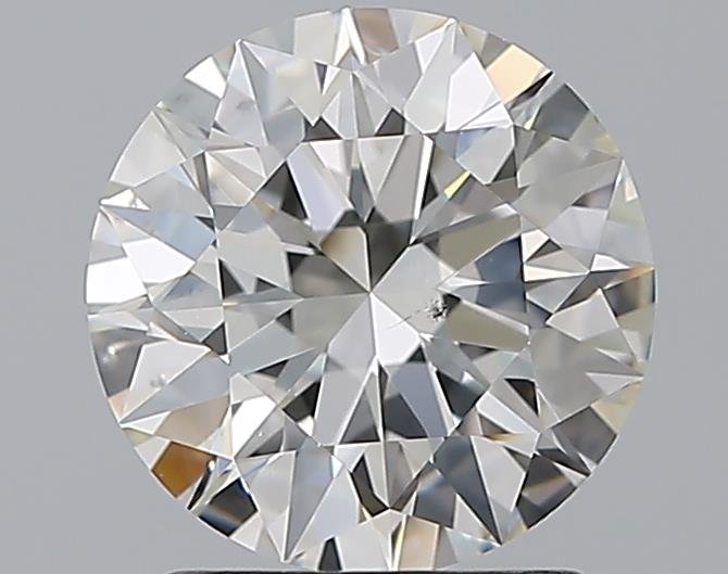 1.90ct I SI1 Rare Carat Ideal Cut Round Diamond