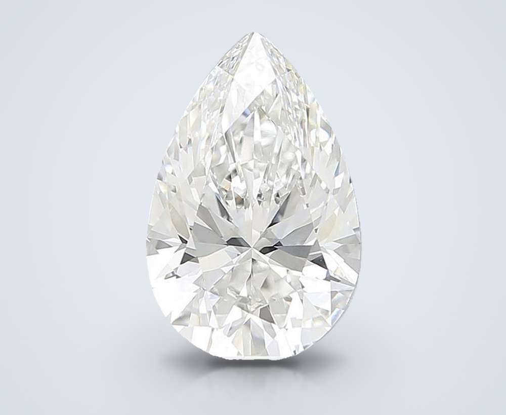 3.87 Carat Pear Lab Diamond