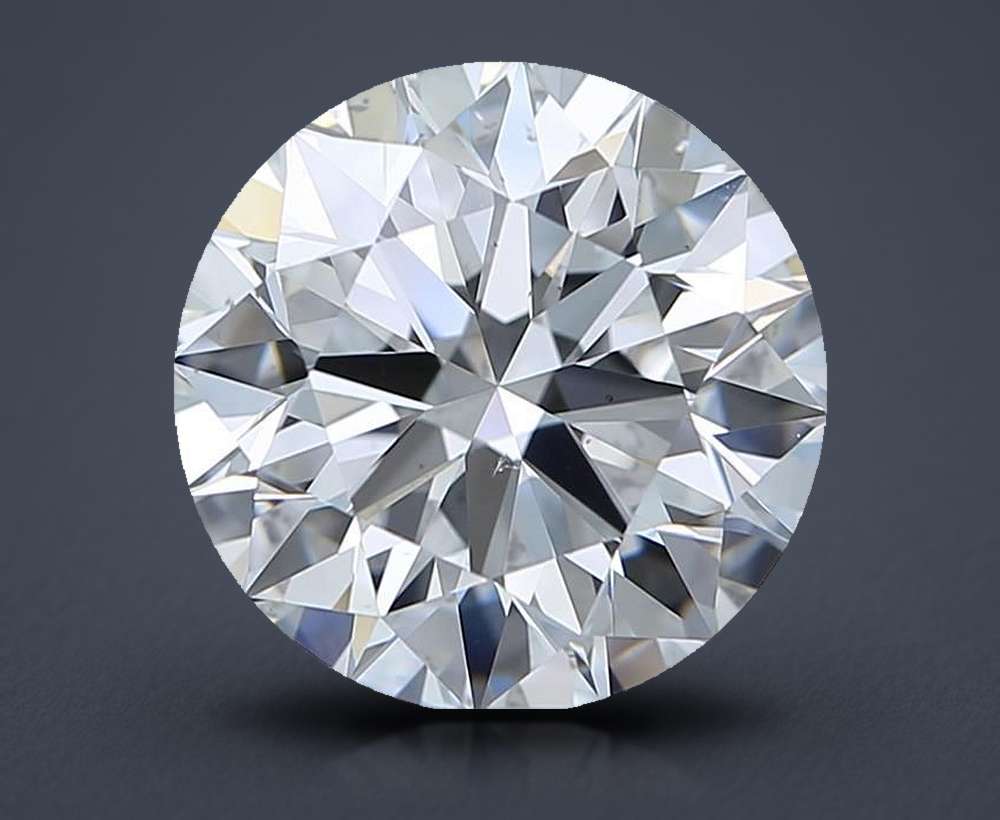 3.45 Carat Round Natural Diamond