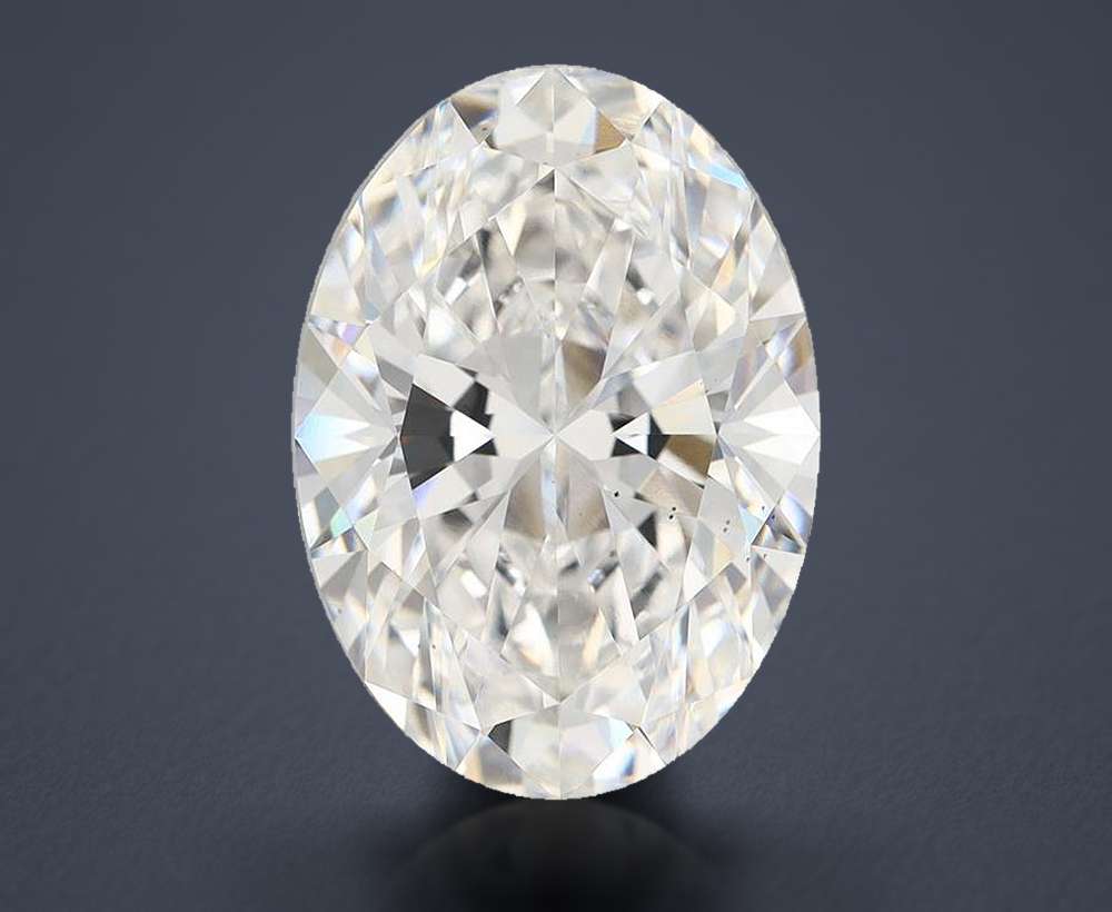 8.17 Carat Oval Lab Diamond