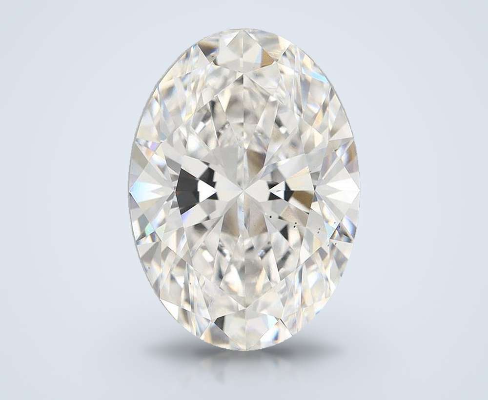 8.17 Carat Oval Lab Diamond